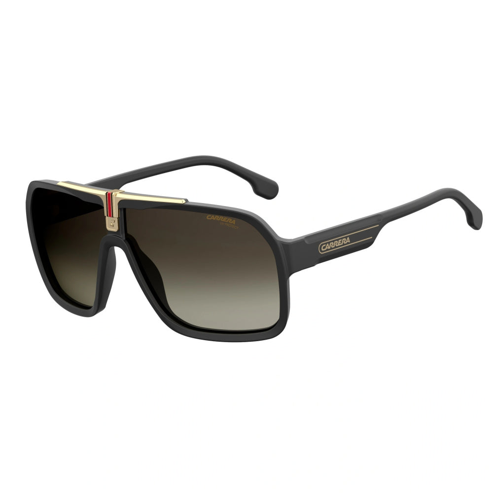 Carrera | Unisex Carrera 1014/S-64-807 HA Sunglasses (Black/Brown/Gold)