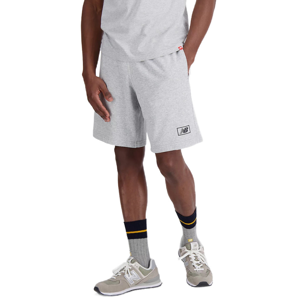 New Balance | Mens NB Essentials Fleece Shorts (Athletic Grey)