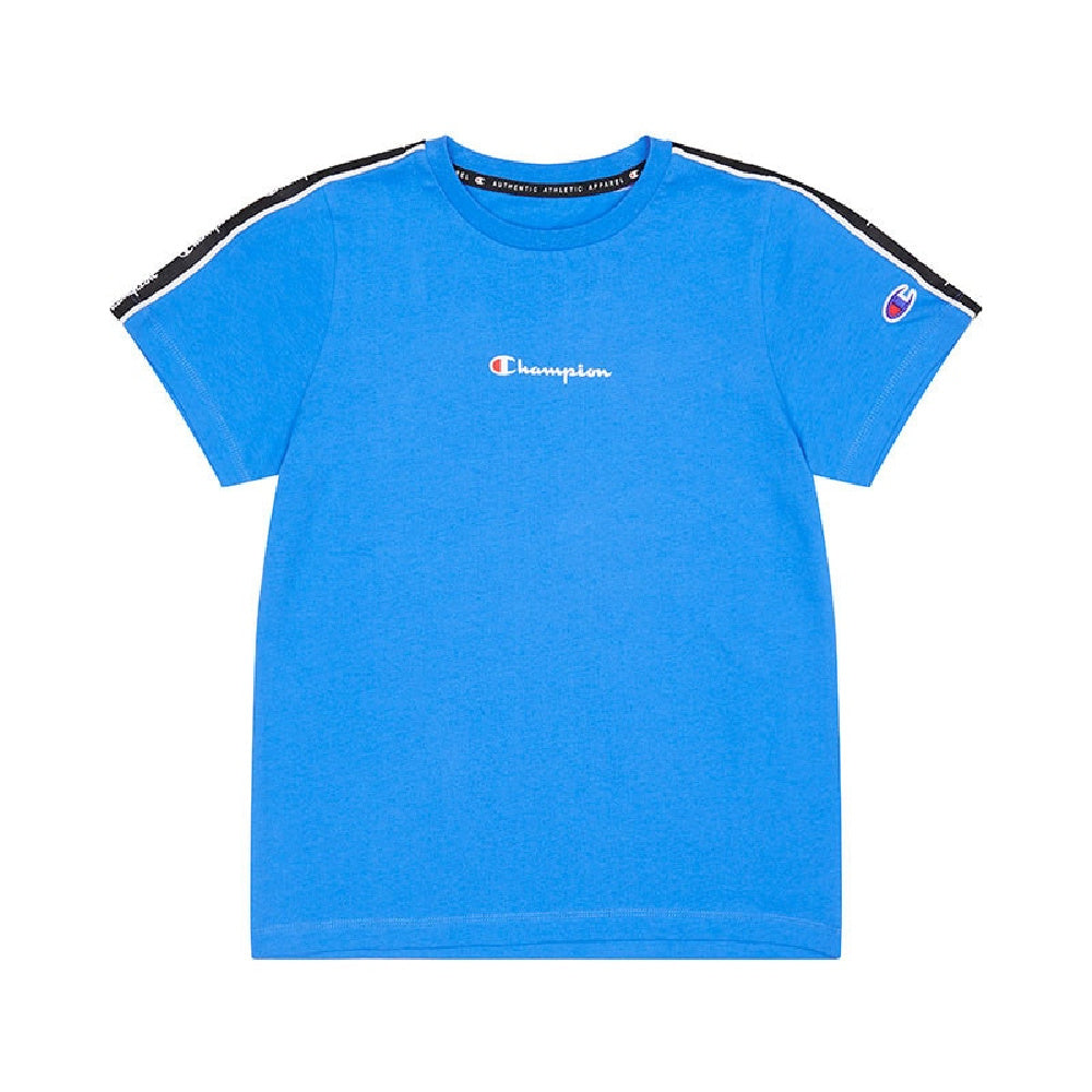Champion | Kids Rochester Graphic Tape Tee (Blue Jay)