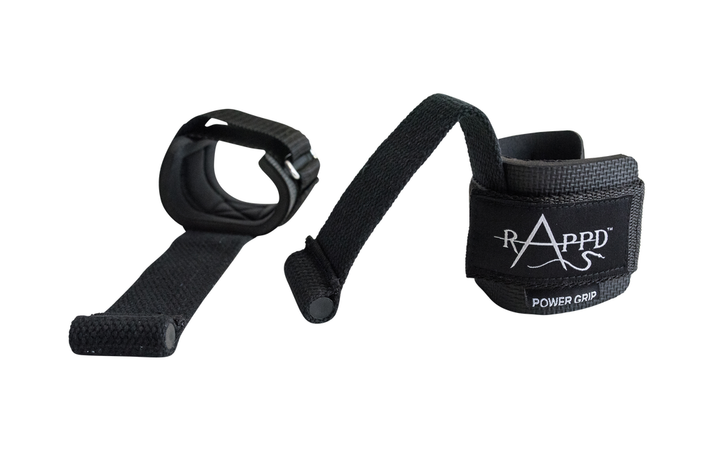 RAPPD | POWER GRIP LIFTING STRAPS (LARGE)