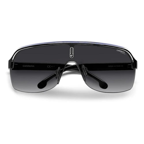 Carrera | Unisex Topcar 1/N-99-T5c Sunglasses (Black Crystal/Black/White/Blue)