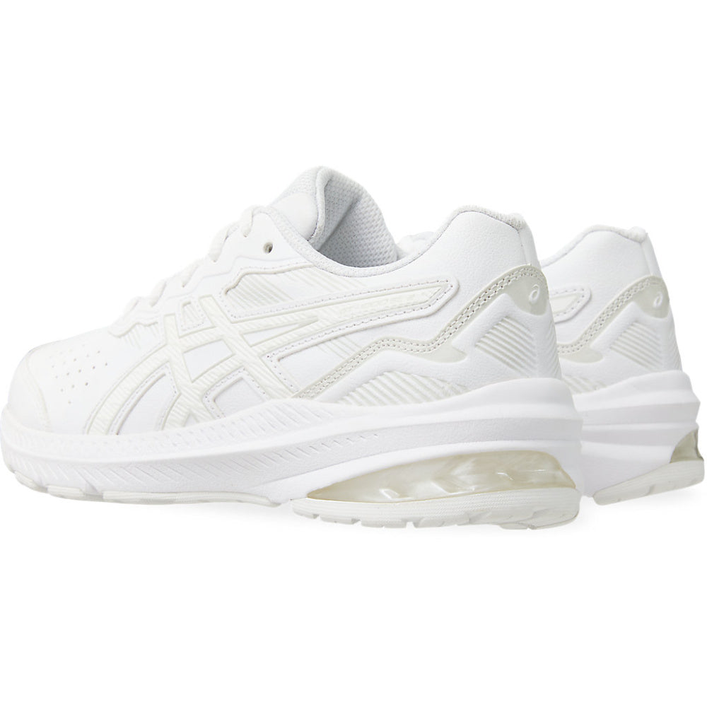 Asics | Kids Gt-1000 Synthetic Leather 2 Gs (White/Glacier Grey)