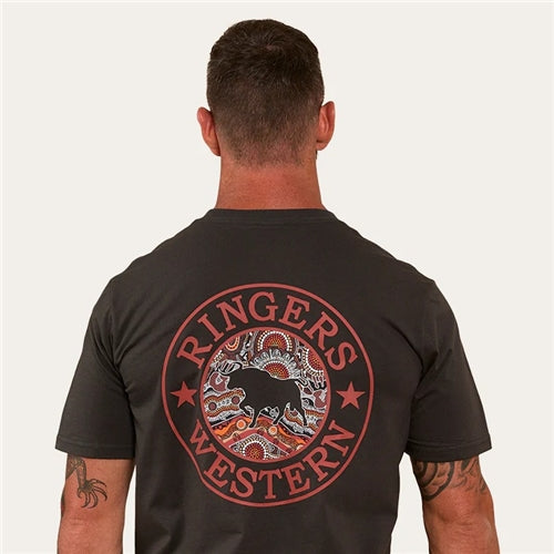 Ringers Western | Unisex Walkabout Warrior T-Shirt (Charcoal)