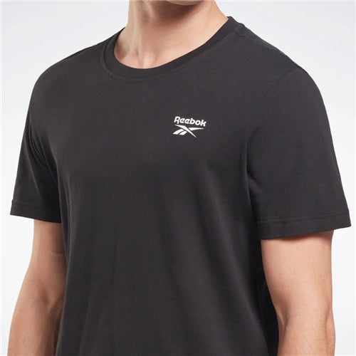 Reebok | Mens Identity Small Logo Tee (Black)