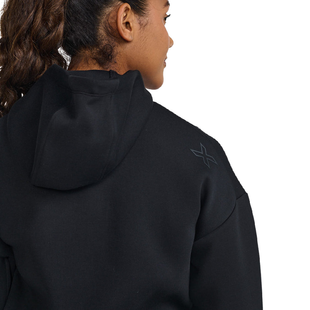 2XU | Womens Commute Full-Zip Hoodie (Black/Black)