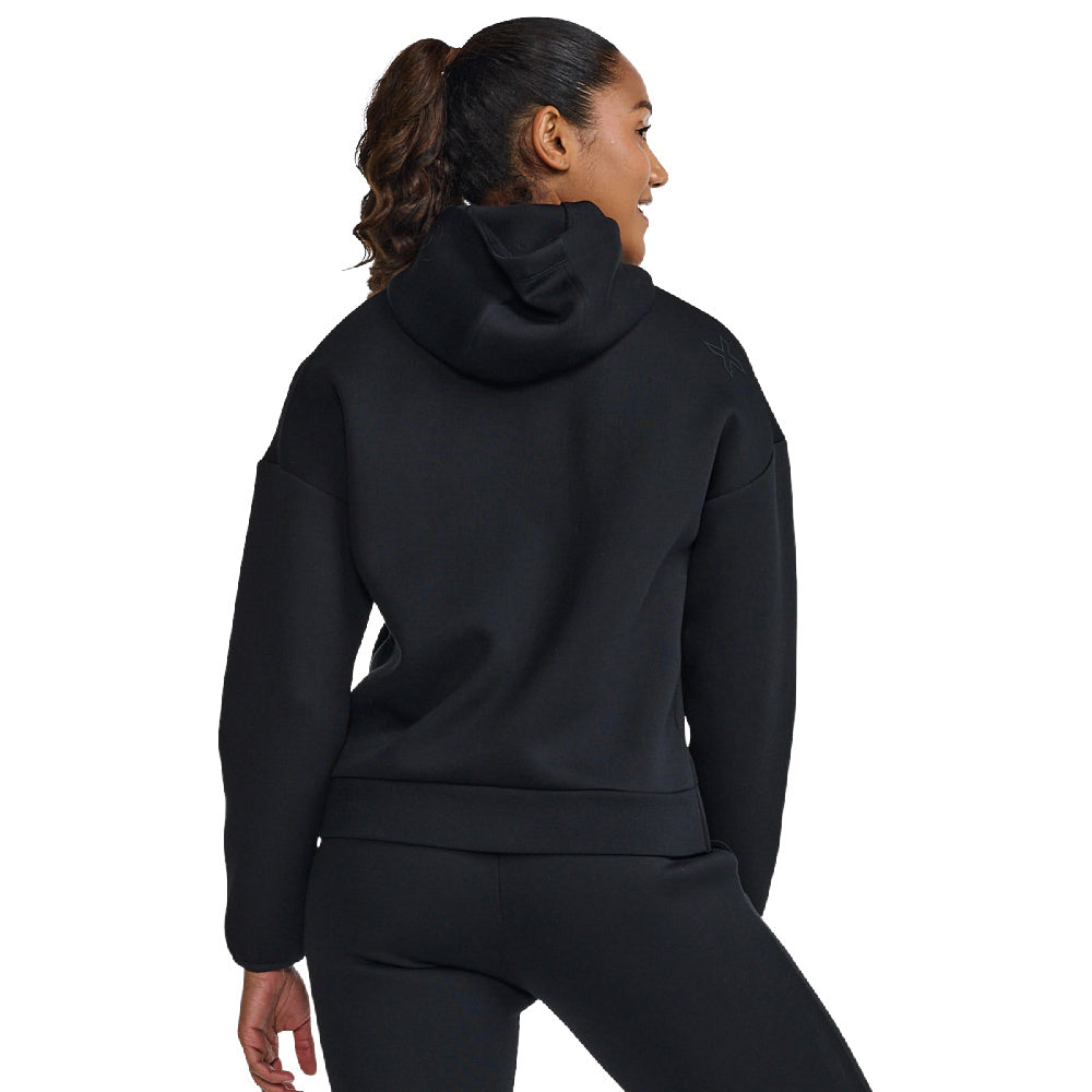 2XU | Womens Commute Full-Zip Hoodie (Black/Black)