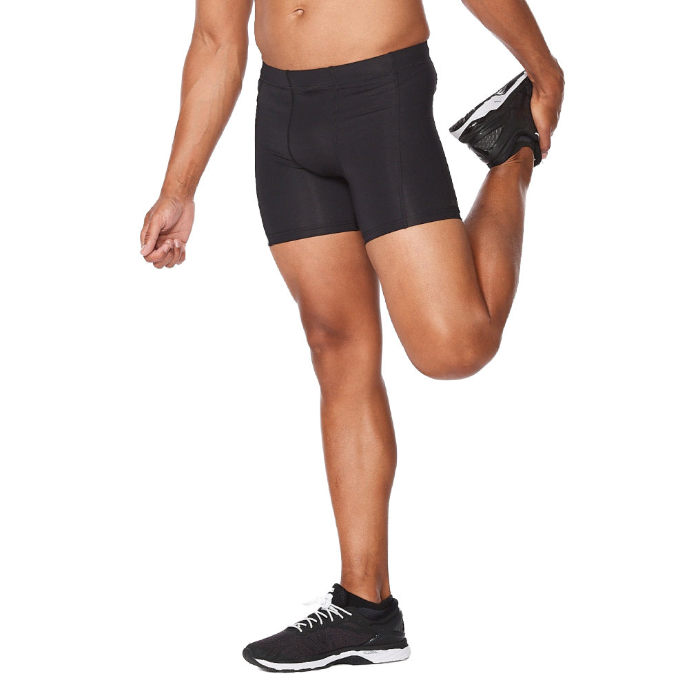 2XU | Mens Compression 1/2 Short (Black/Nero)