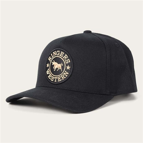 Ringers Western | Grover Baseball Cap (Black/Clay)