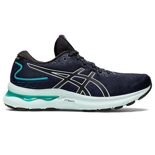 Asics | Womens Gel-Nimbus 24 (Black/Soothing Sea)