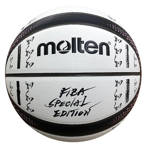 Molten | Fiba Special Edition Comp. Leather Size 7 (White/Black/Pink)