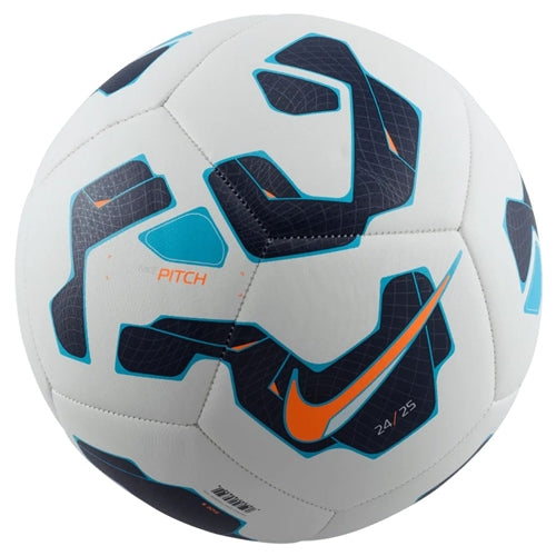 Nike | Pitch Soccer Ball (White/Black/Blue/Orange)