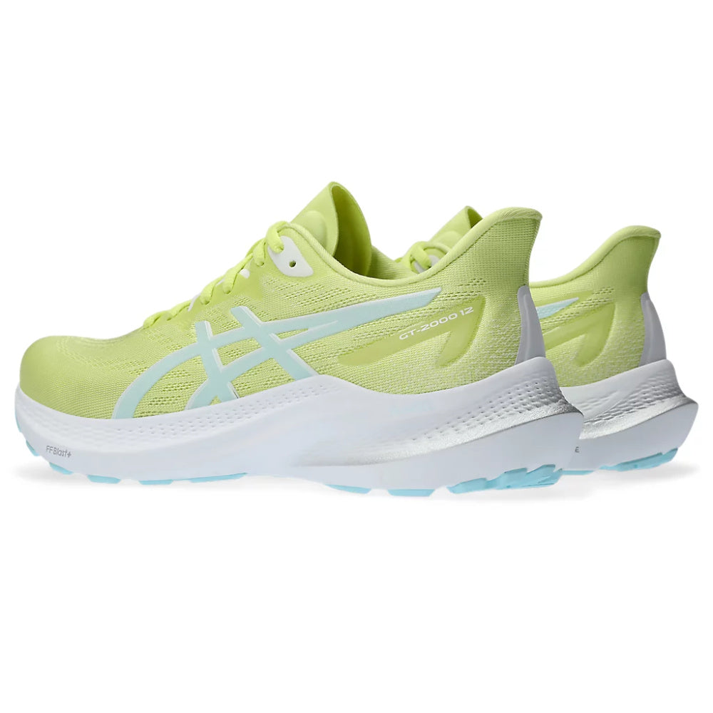 Asics | Womens GT-2000 12 (Glow Yellow/Aquamarine)