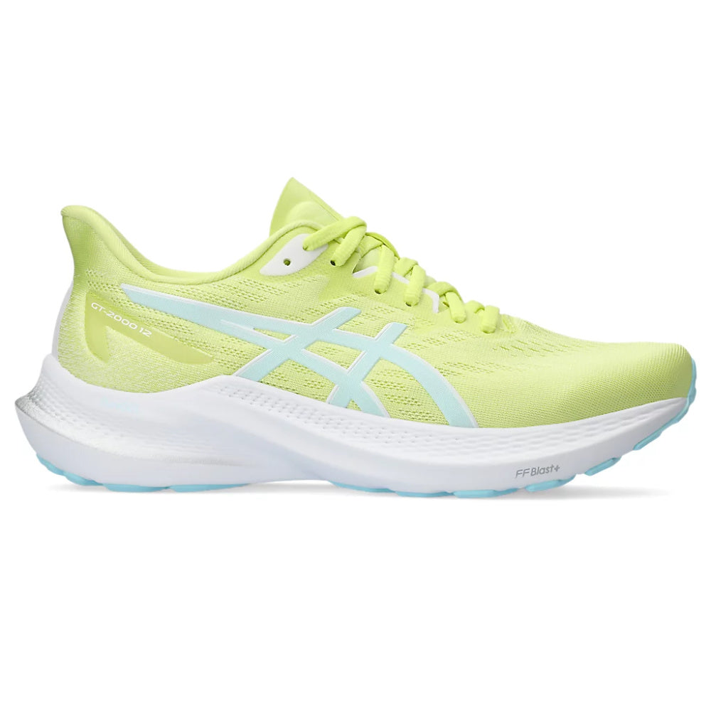 Asics | Womens GT-2000 12 (Glow Yellow/Aquamarine)