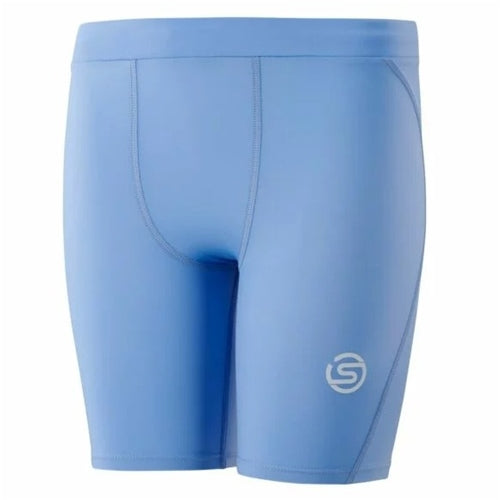 Skins | Youth Series-1 Half Tights (Sky Blue)