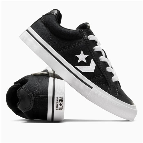 Converse | Kids Sport Casual Easy On Low (Black/White/Black)