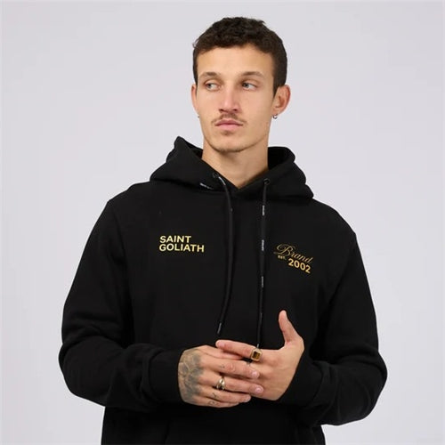 St. Goliath | Mens Latitude Hoodie (Black)