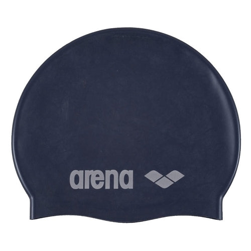Arena | Junior Classic Silicone Swim Cap (Navy)
