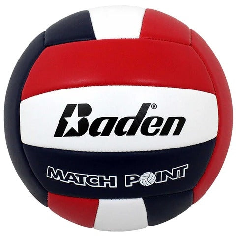 Baden | Match Point Soft Touch Volleyball (Red/White/Navy)