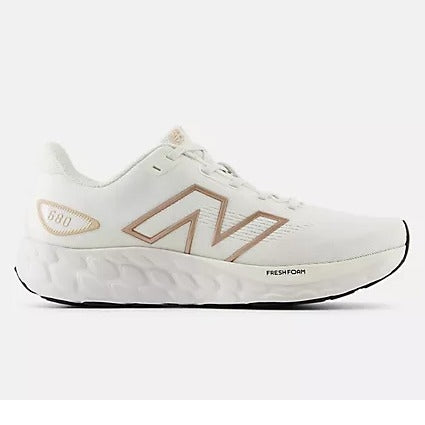 New Balance | Womens 680 V8 B Width (Reflection/Sea Salt/Gold Metallic)