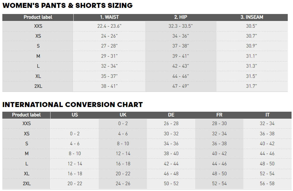 Adidas tiro top size chart