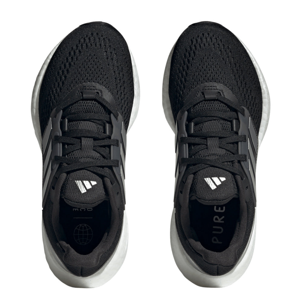 Adidas | Kids Pureboost 22 (Black/White)