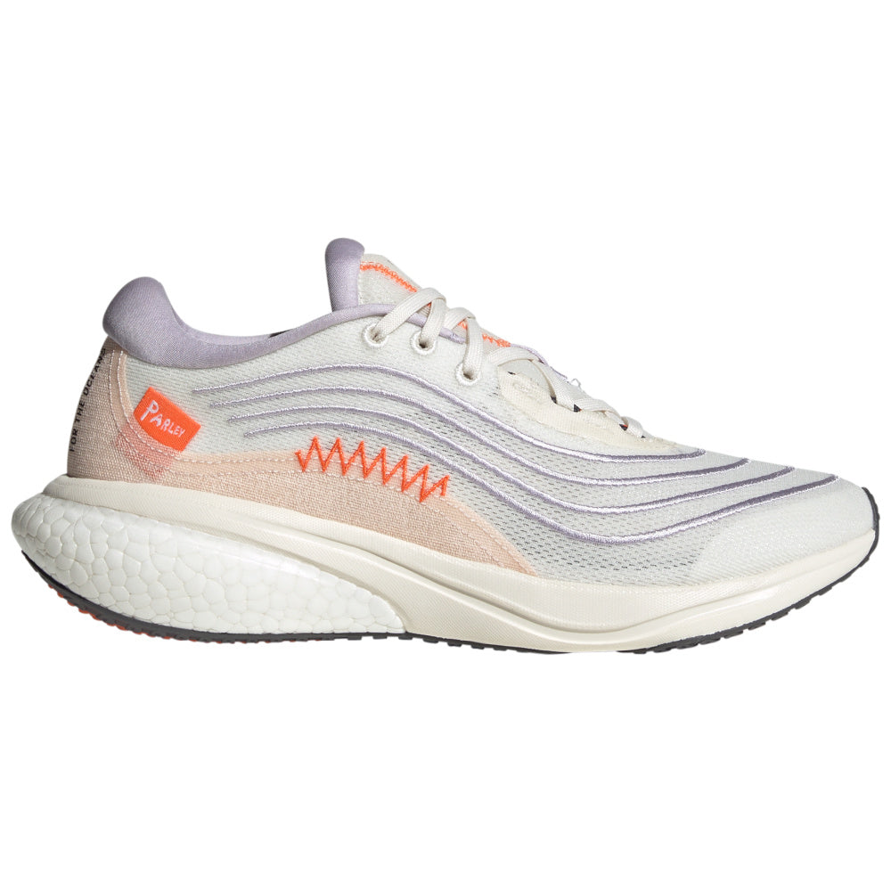 Adidas | Womens Supernova 2.0 Parley (Non Dyed/Silver Dawn/Impact Orange)