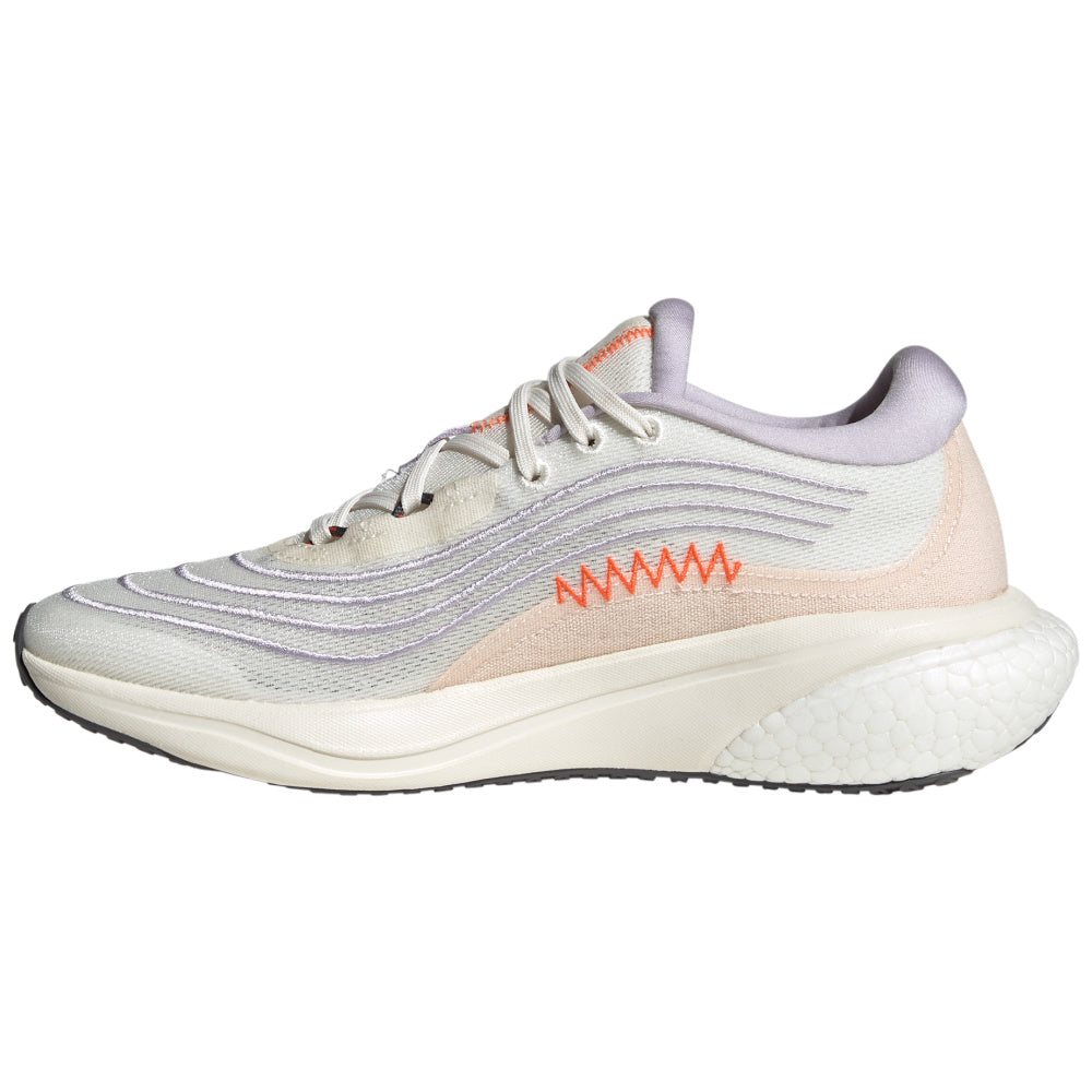 Adidas | Womens Supernova 2.0 Parley (Non Dyed/Silver Dawn/Impact Orange)