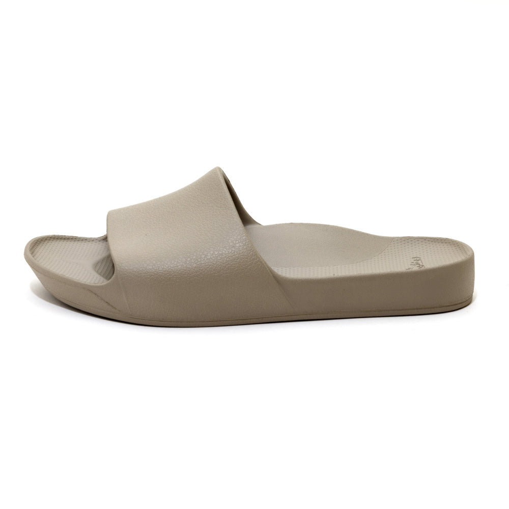 Archies | Unisex Arch Support Slides (Taupe)