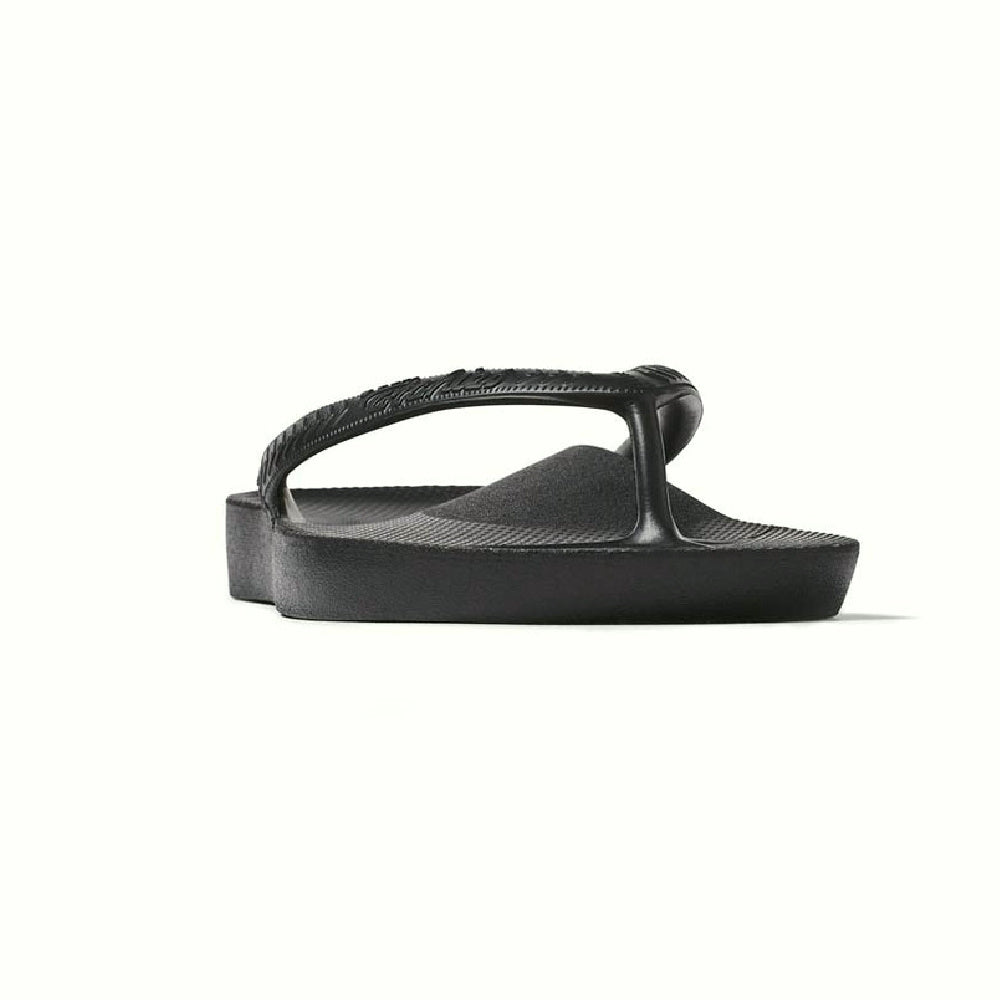 Archies | Unisex Arch Support Thongs (Black)