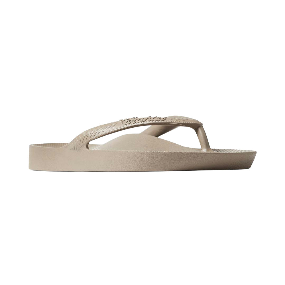 Archies | Unisex Arch Support Thongs (Taupe)