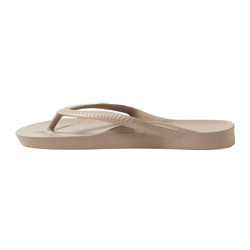 Archies | Unisex Arch Support Thongs (Taupe)