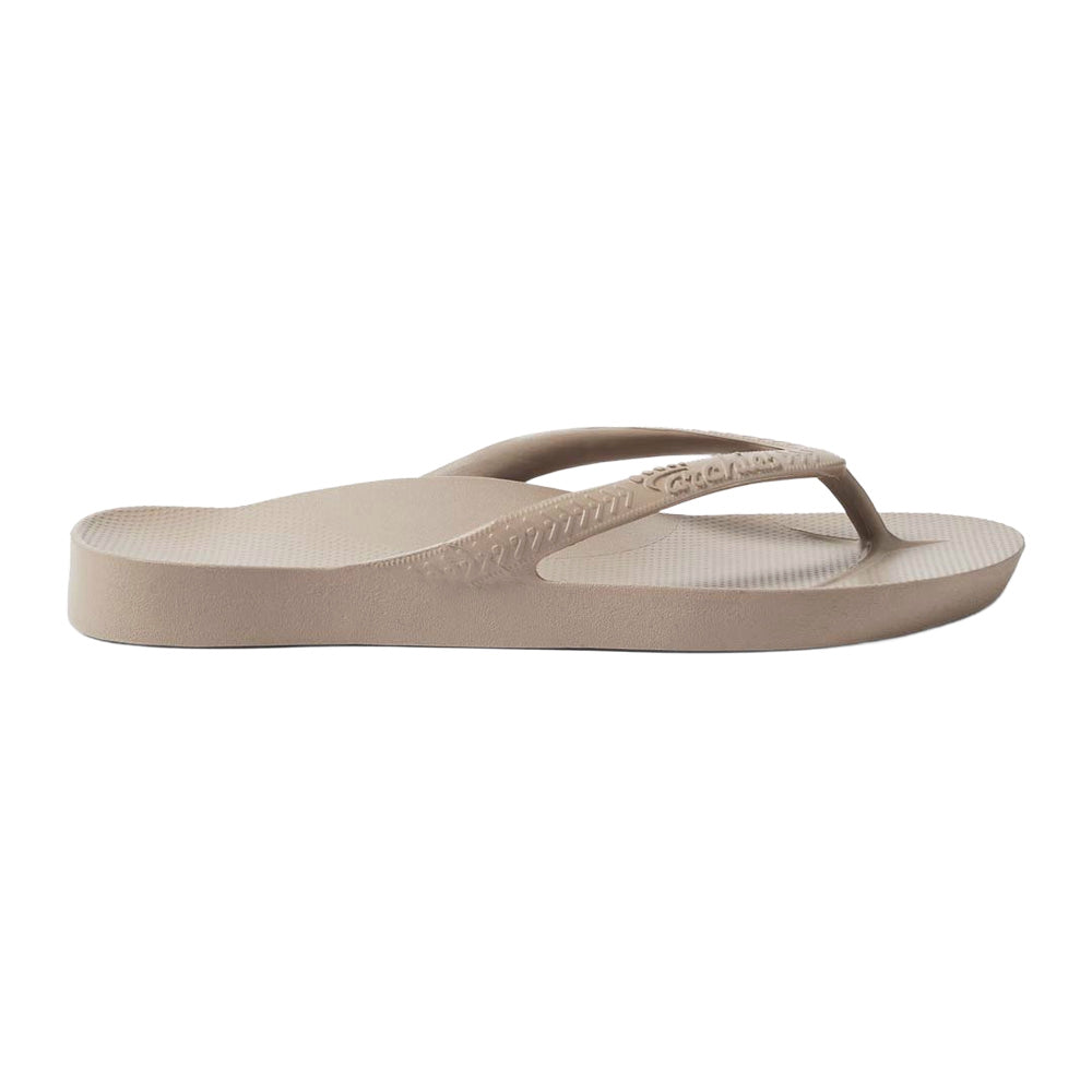 Archies | Unisex Arch Support Thongs (Taupe)