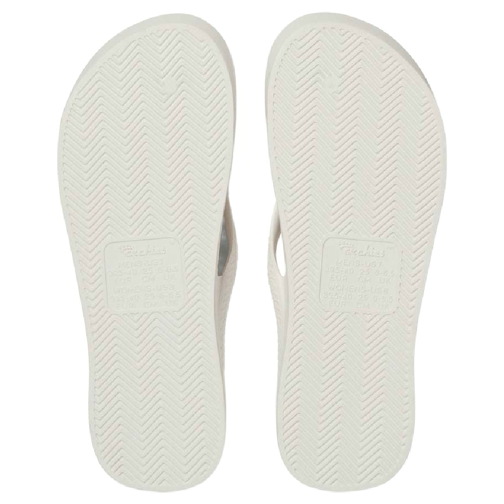 Archies | Unisex Arch Support Thongs (White)