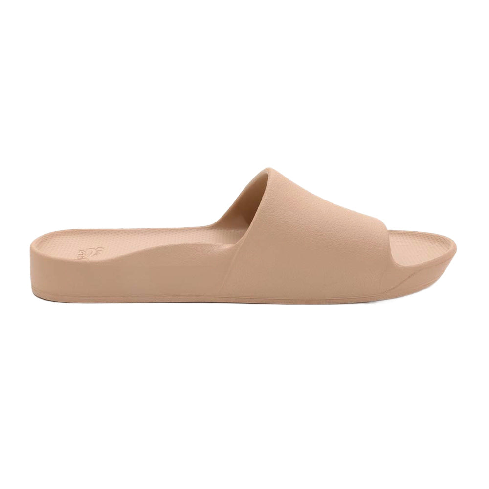 Archies | Unisex Arch Support Slides (Tan)