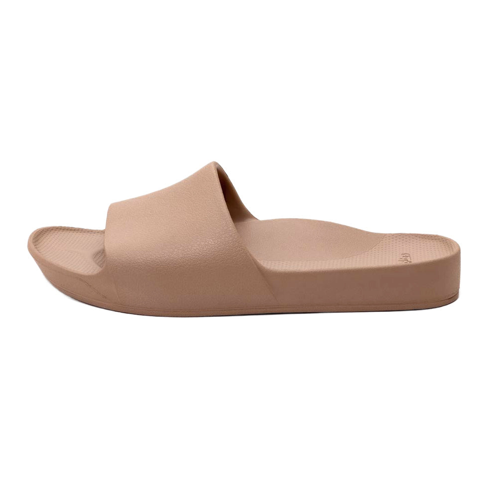 Archies | Unisex Arch Support Slides (Tan)