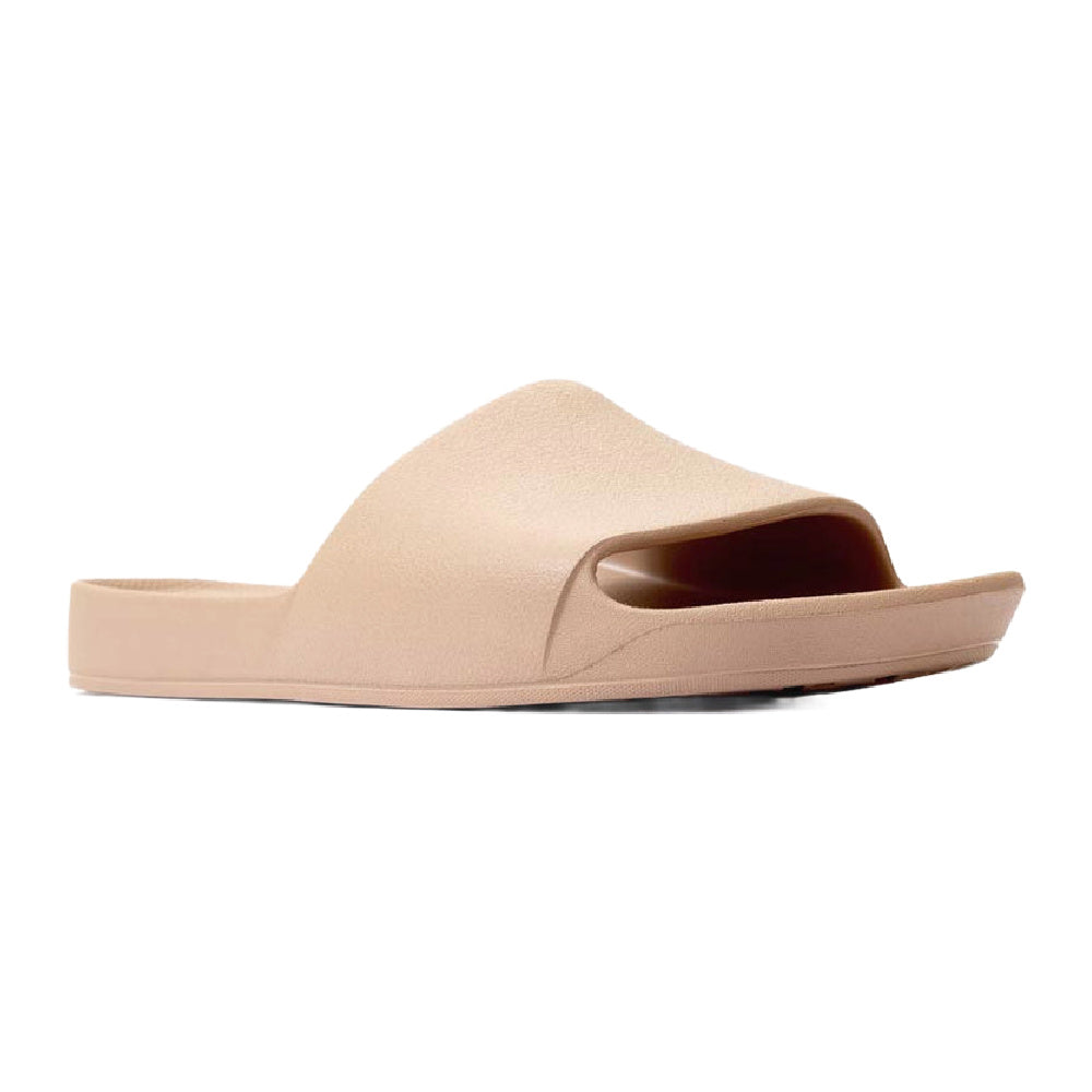 Archies | Unisex Arch Support Slides (Tan)