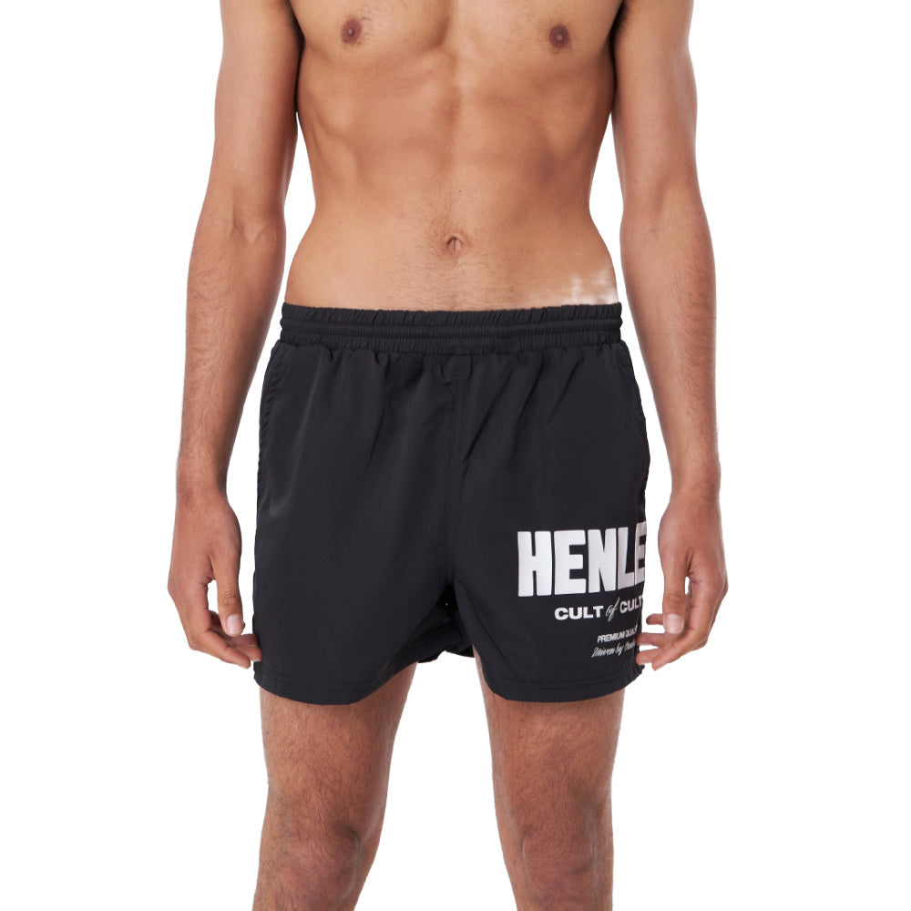 Henleys | Mens World Swim Short (Black)