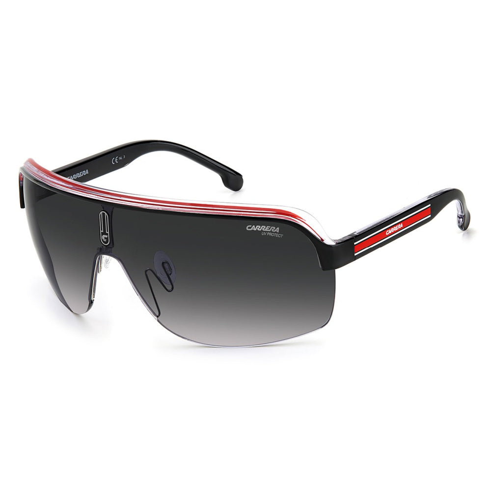 Carrera | Mens Carrera Top Car 1/N-99-T4O 9O Sunglasses (Black/Red)