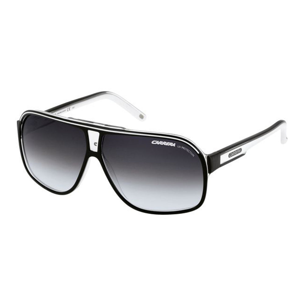 Carrera | Unisex Carrera Grand Prix 2-64-T4M 9O Sunglasses (Black/White)