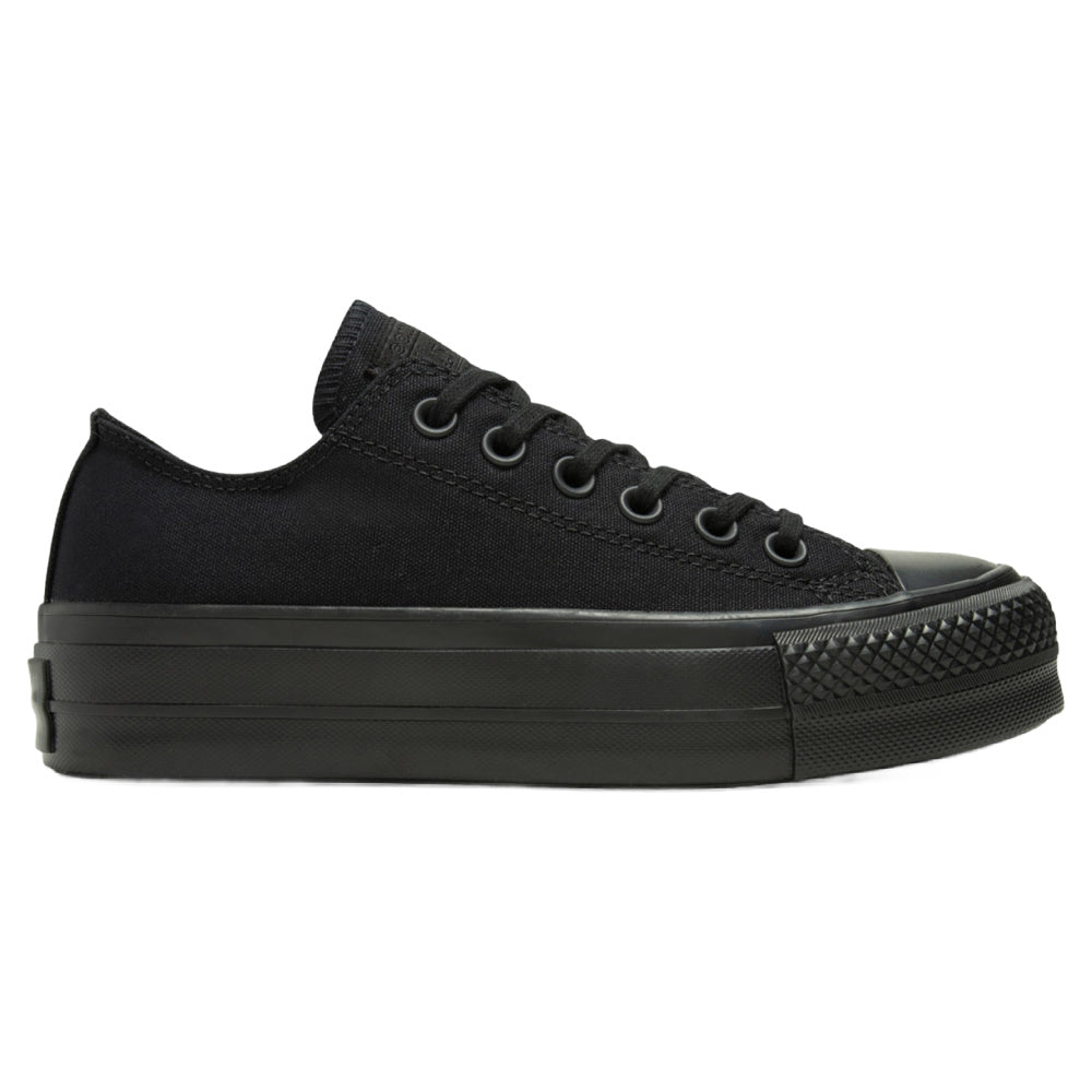 Converse Womens Chuck Taylor All Star Lift Low Top (Mono Black