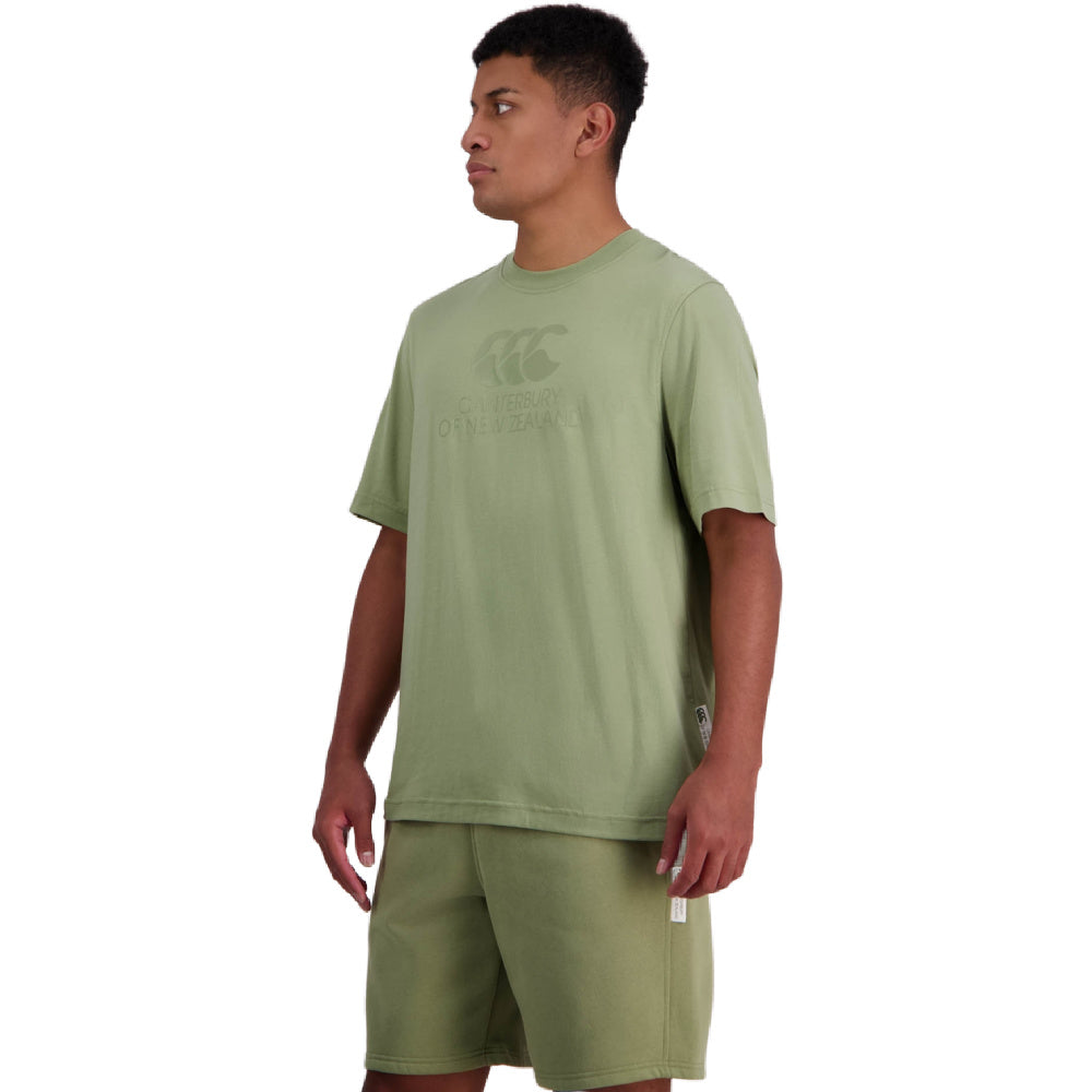Canterbury | Mens CNZ Large Logo Tee (Oil Green)