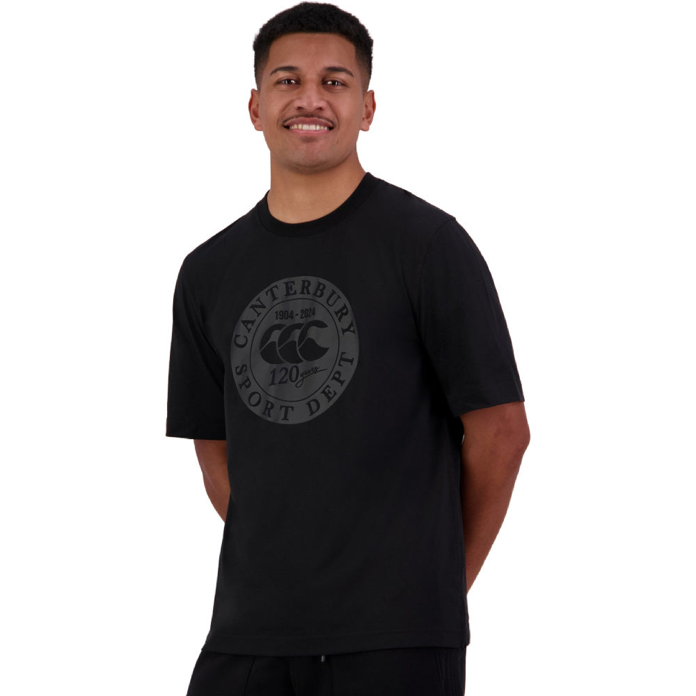 Canterbury | Mens Sport Dept. Logo T-Shirt (Jet Black)