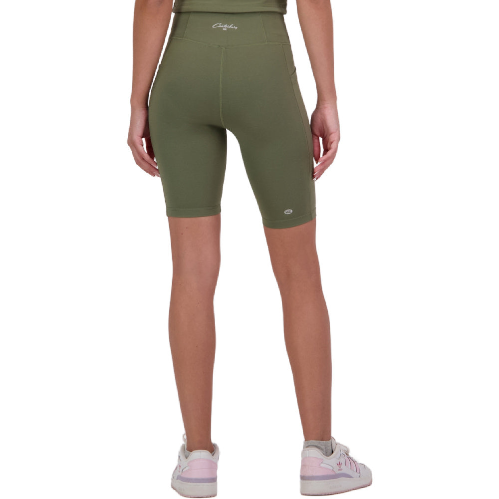 Canterbury | Womens Convex Bike Short (Deep Lichen Green)