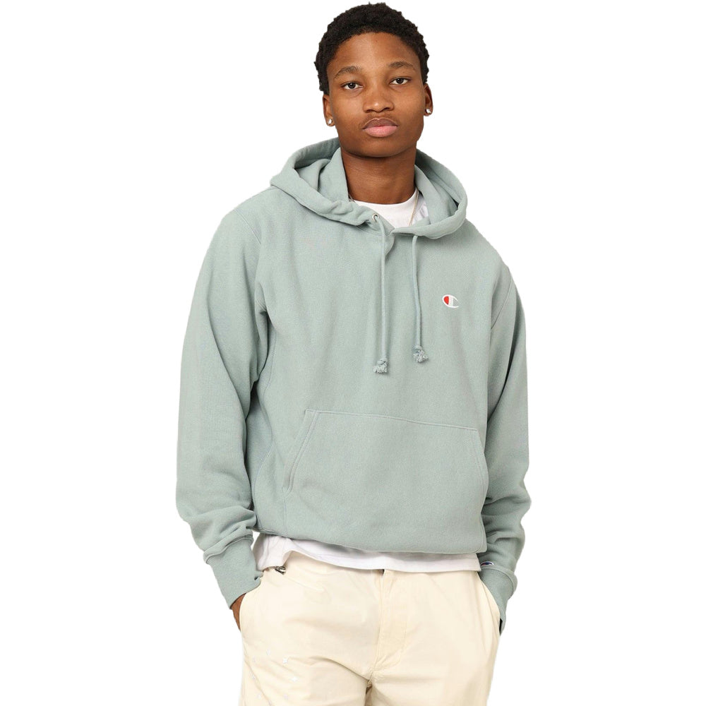 Champion | Unisex Reverse Weave French Terry Hoodie (Sage Shimmer Green)