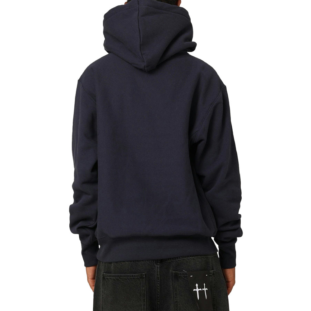 Champion Mens Reverse Weave Small C Hoodie (Navy) – Platinum Sports