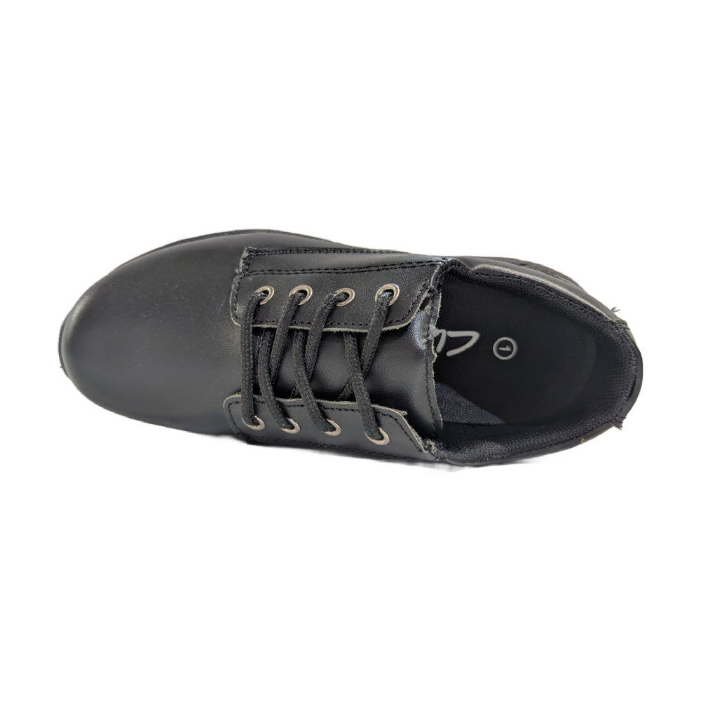 Clarks | Youth Valour E+ Width (Black)