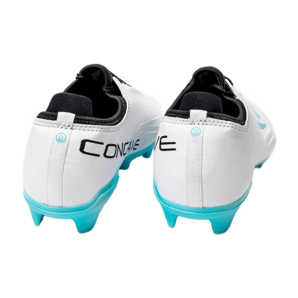Concave | Mens Halo V2 Firm Ground (White/Cyan/Black)