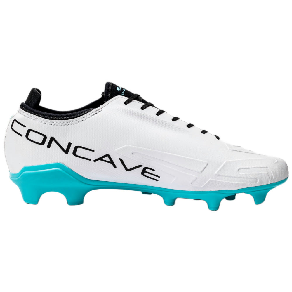 Concave | Mens Halo V2 Firm Ground (White/Cyan/Black)