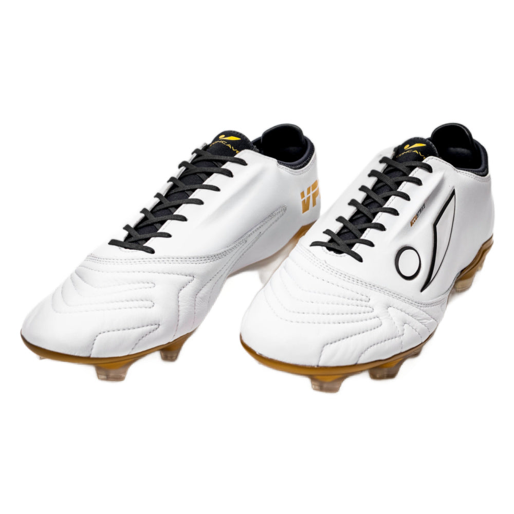 Concave | Mens VPS Pro V1 Firm Ground (White/Black/Gold)