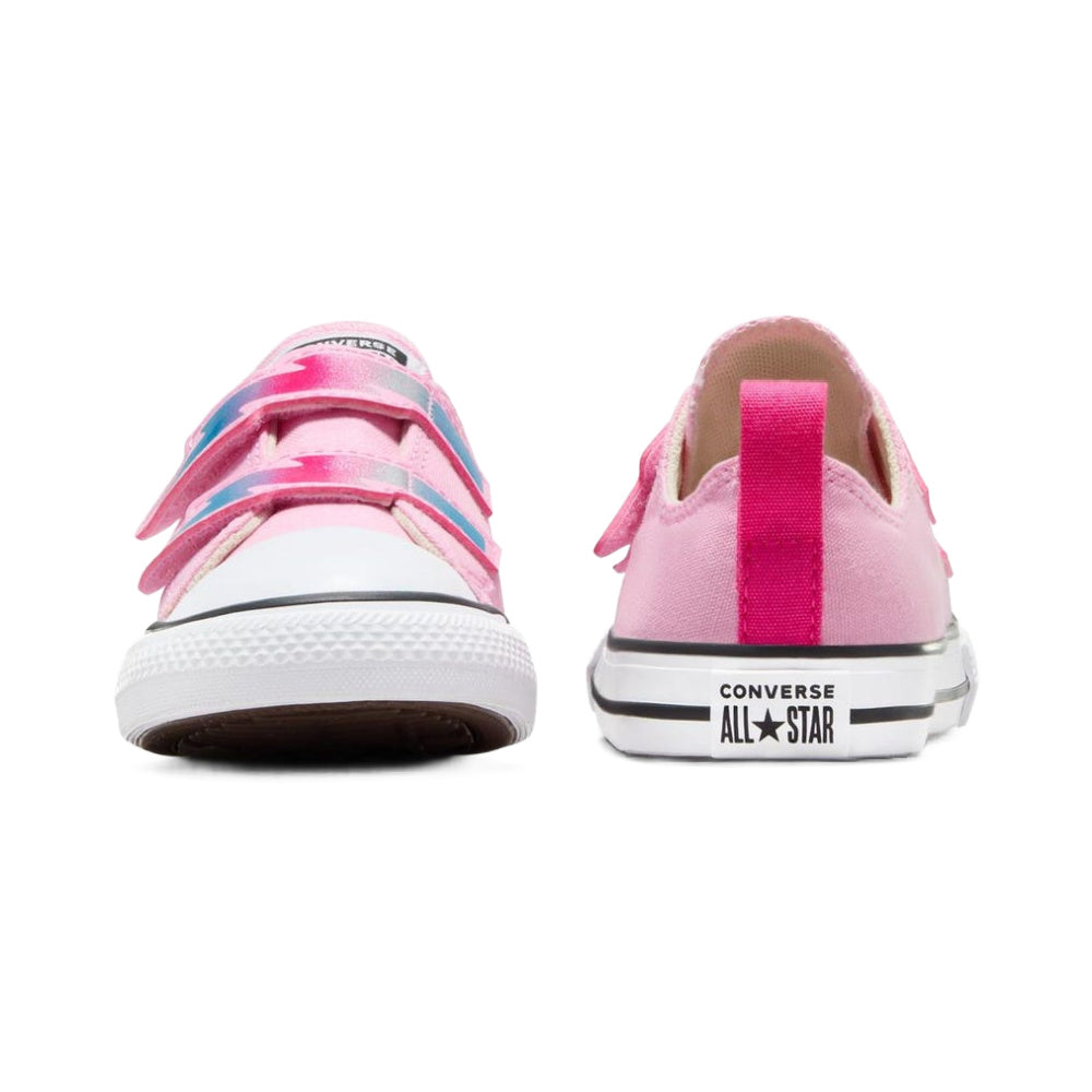 Converse | Infants Chuck Taylor All Star Electric Bolt Easy On Low Top (Pink/White)